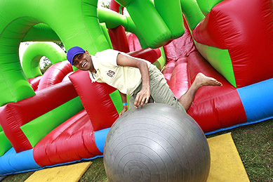 Competitive Inflatable Team Challenge